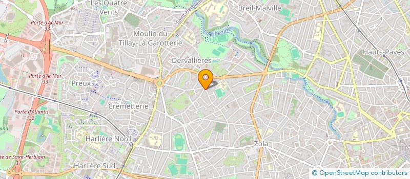 localisation de l'entreprise SCI GUVEN  NANTES