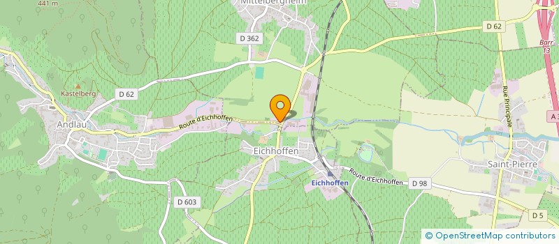 localisation de l'entreprise SCI GUY  SAINT-PIERRE