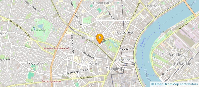 localisation de l'entreprise SCI GUY DAVID  BORDEAUX