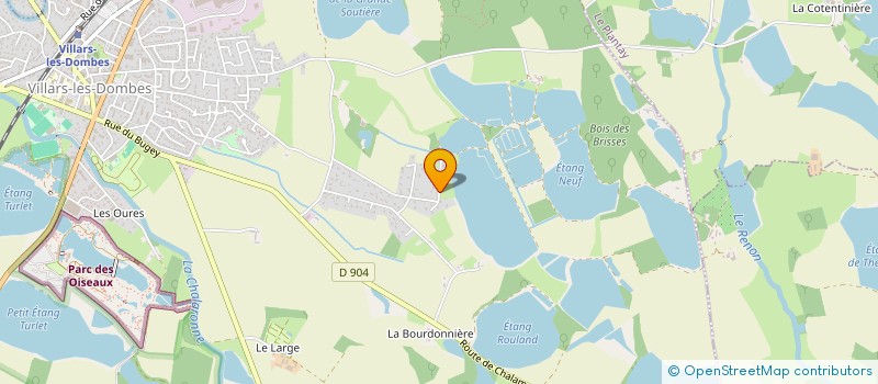 localisation de l'entreprise SCI GUY-MAXIME MAYOL à VILLARS-LES-DOMBES