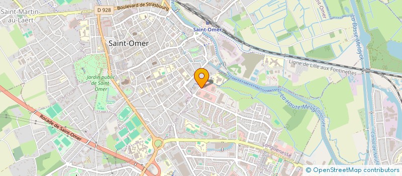 localisation de l'entreprise SCI GUY MOLLET  LONGUENESSE