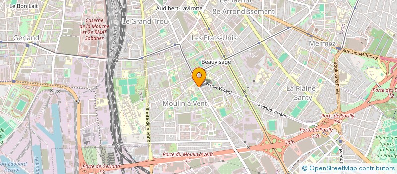 localisation de l'entreprise SCI GUY PERLA  VENISSIEUX