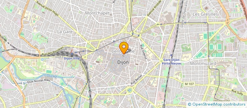 localisation de l'entreprise SCI GUY ROGER  DIJON