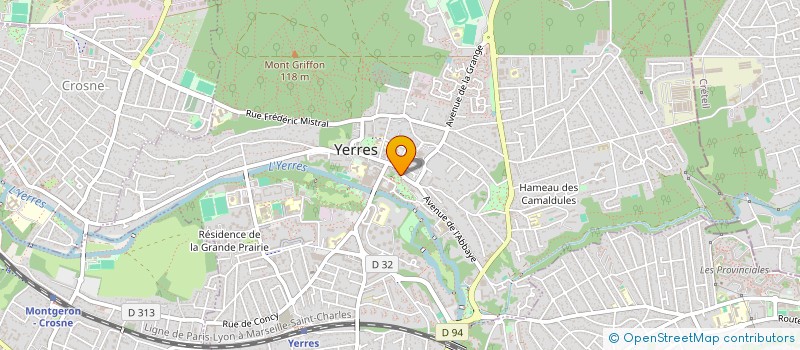 localisation de l'entreprise SCI GUYARD  YERRES