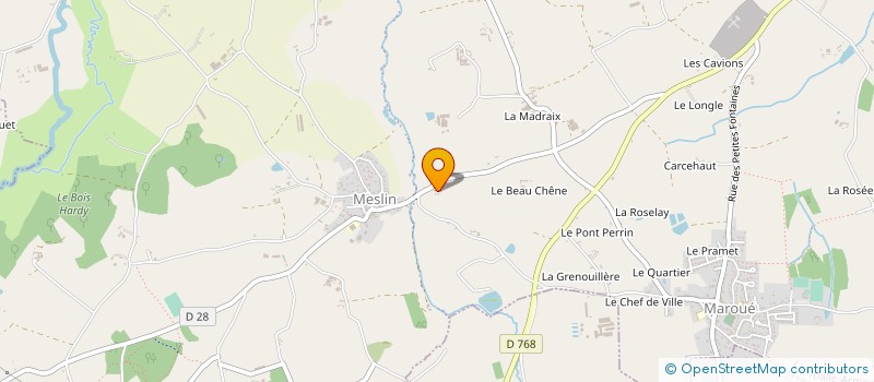 localisation de l'entreprise SCI GUYCLAUDE DES TERTRES  LAMBALLE-ARMOR