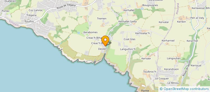 localisation de l'entreprise SCI GUYDEN  LOCMARIA-PLOUZANE