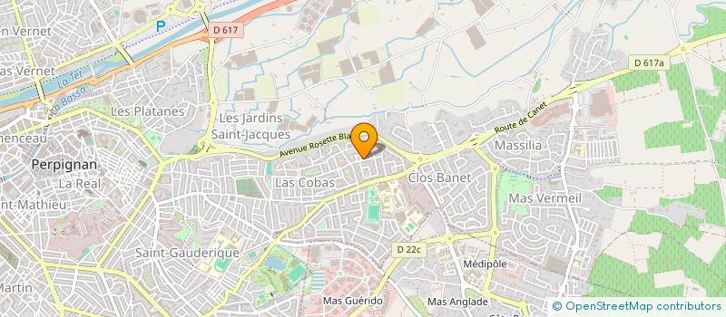 localisation de l'entreprise SCI GUYMA  PERPIGNAN