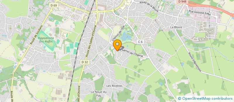 localisation de l'entreprise SCI GUYMAR à SOULLANS