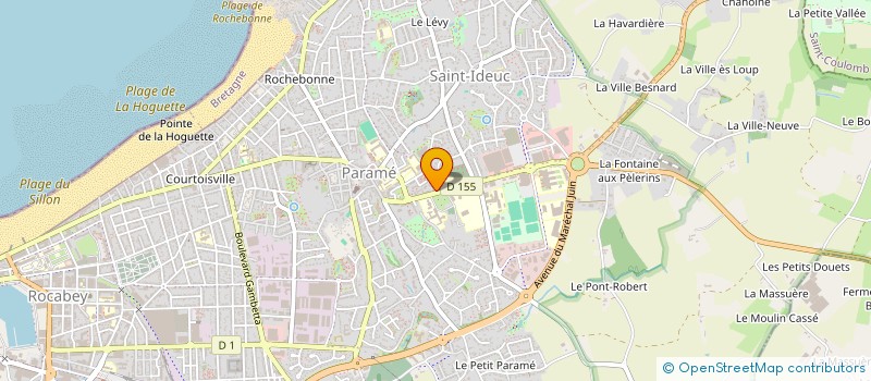 localisation de l'entreprise SCI GUYMAUVIERE  SAINT-MALO