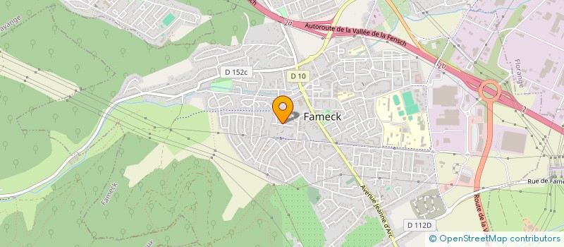 localisation de l'entreprise SCI GUYMI  FAMECK