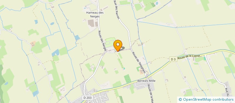 localisation de l'entreprise SCI GUYNEMER 23  HOYMILLE