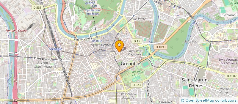 localisation de l'entreprise SCI GUYNEMER  GRENOBLE