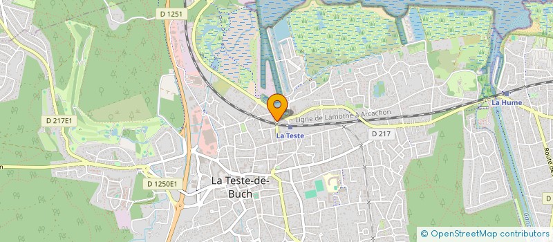 localisation de l'entreprise SCI GUYNEMER à LA TESTE-DE-BUCH