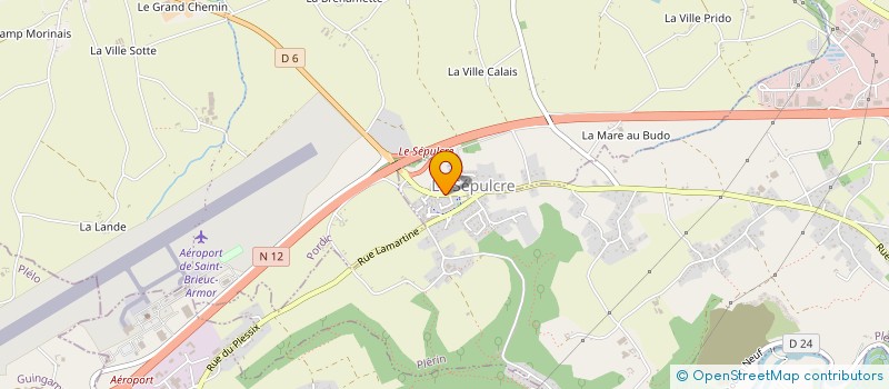 localisation de l'entreprise SCI GUYO  PLERIN