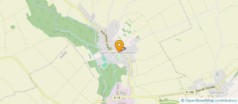 localisation de l'entreprise SCI GUYON  SAINT-GERMAINMONT