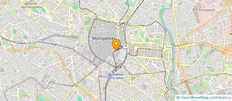 localisation de l'entreprise SCI GUYON à MONTPELLIER