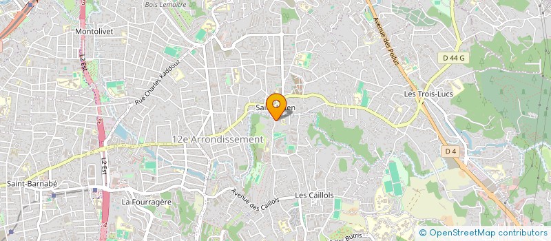 localisation de l'entreprise SCI GUYON - LONIEWSKI à MARSEILLE