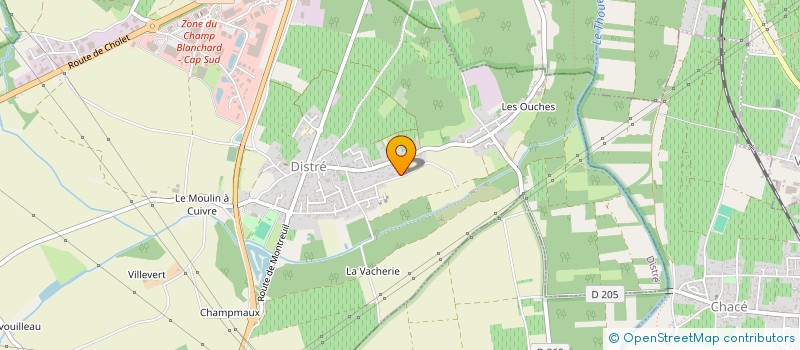 localisation de l'entreprise SCI GUYONNE  DISTRE