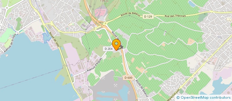 localisation de l'entreprise SCI GUYONNET  FRONTIGNAN