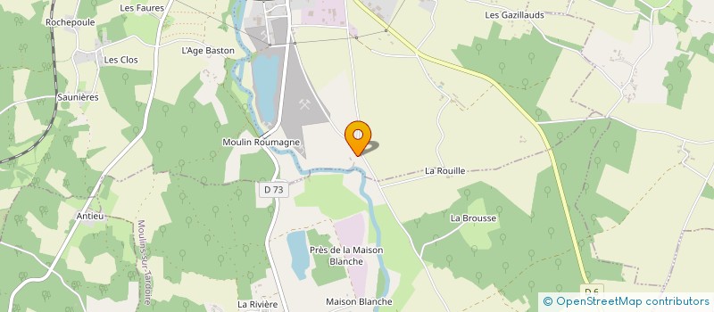 localisation de l'entreprise SCI GUYOT  LA ROCHEFOUCAULD-EN-ANGOUMOIS