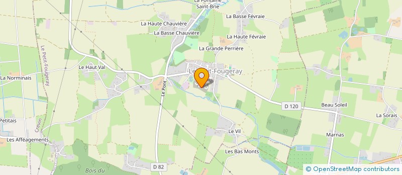 localisation de l'entreprise SCI GUYOT  POLIGNE