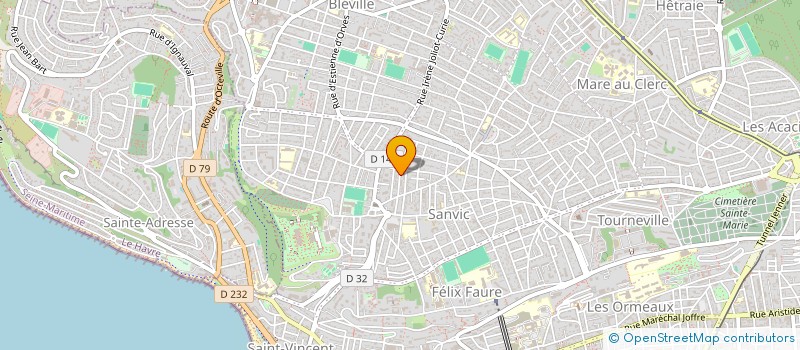 localisation de l'entreprise SCI GUYOT-EVA à LE HAVRE