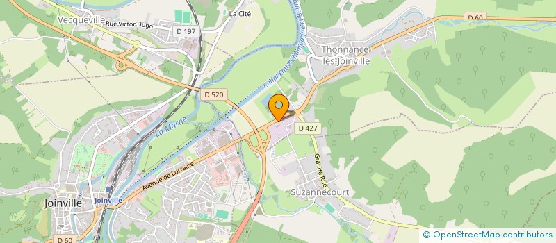 localisation de l'entreprise SCI GUYOT LOC à THONNANCE-LES-JOINVILLE