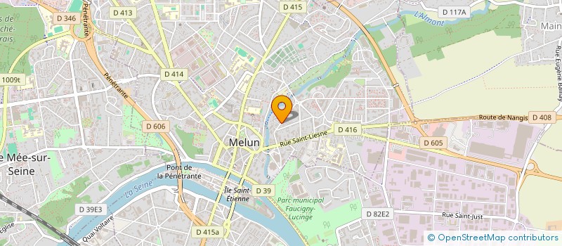 localisation de l'entreprise SCI GUYOT MORENO  MELUN