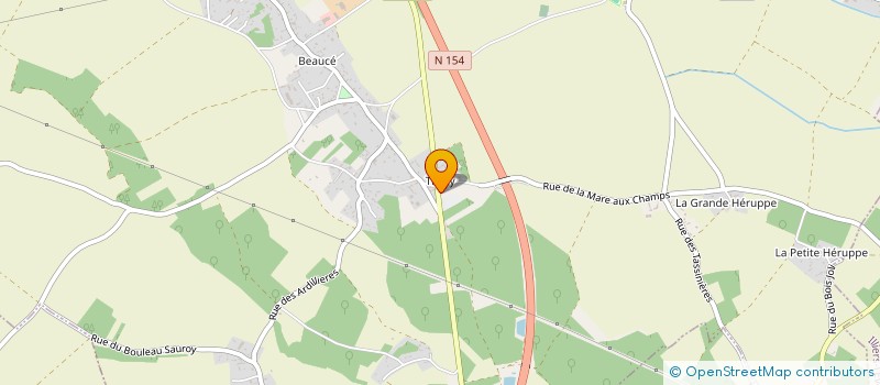 localisation de l'entreprise SCI GVLS  MARCILLY-LA-CAMPAGNE