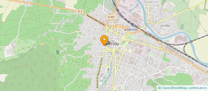 localisation de l'entreprise SCI GVMC à EPERNAY