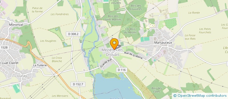localisation de l'entreprise SCI GWADA à MEZIERES-EN-DROUAIS