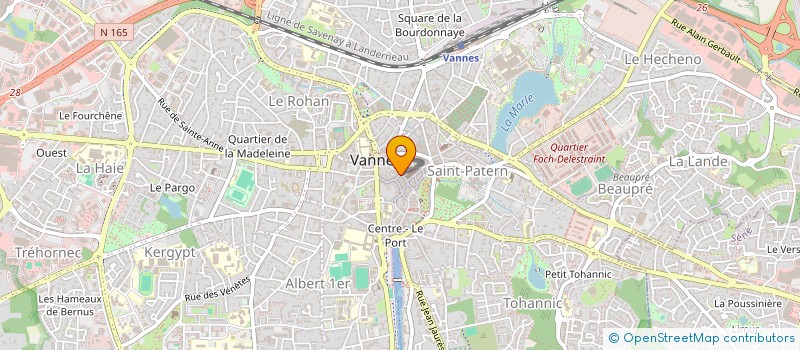 localisation de l'entreprise SCI GWEBALI à VANNES