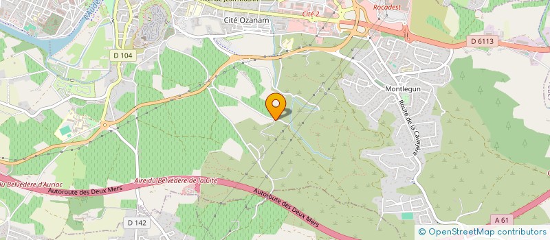 localisation de l'entreprise SCI GWEFI à CARCASSONNE