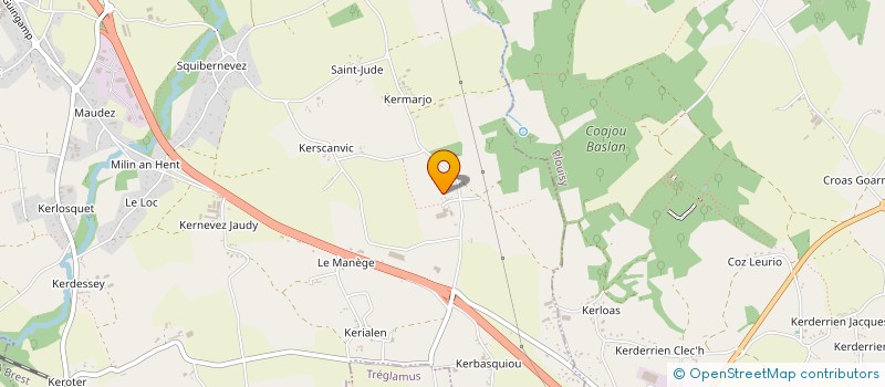 localisation de l'entreprise SCI GWELROZ  PEDERNEC