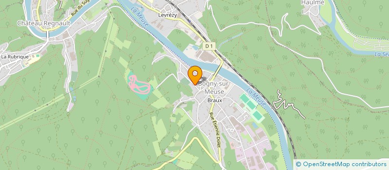 localisation de l'entreprise SCI GWEN  BOGNY-SUR-MEUSE