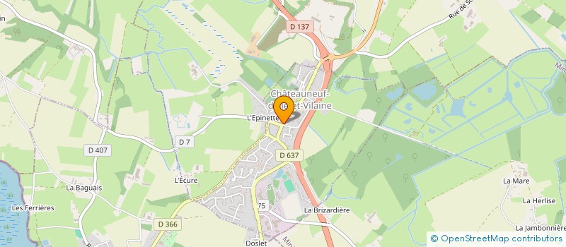 localisation de l'entreprise SCI GWENGIL  SAINT-MALO