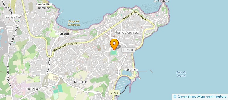 localisation de l'entreprise SCI GWENNILI  PERROS-GUIREC