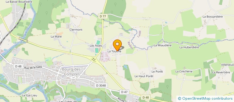 localisation de l'entreprise SCI GWIKONN  BOURG-DES-COMPTES