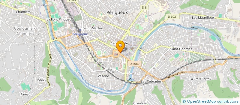 localisation de l'entreprise SCI GX INVEST à PERIGUEUX