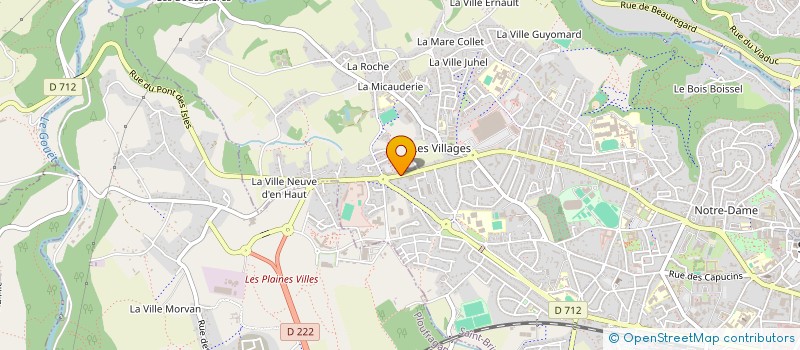 localisation de l'entreprise SCI GYCS à SAINT-BRIEUC