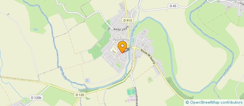 localisation de l'entreprise SCI GYGY  NOMENY