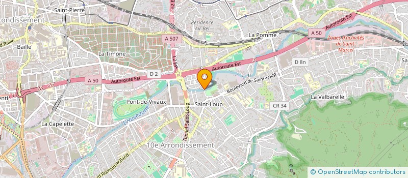 localisation de l'entreprise SCI GYLL à MARSEILLE