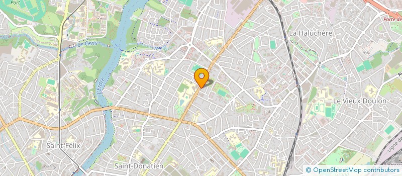 localisation de l'entreprise SCI GYLM à NANTES