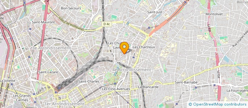 localisation de l'entreprise SCI GYM à MARSEILLE