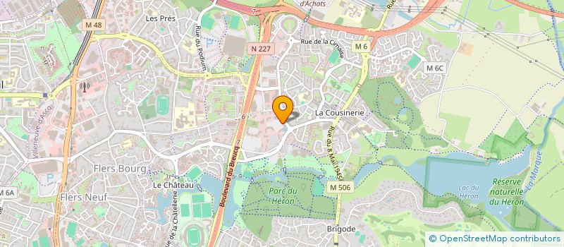 localisation de l'entreprise SCI GYN OBS à VILLENEUVE-D'ASCQ