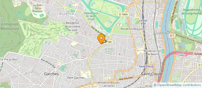 localisation de l'entreprise SCI GYNELAB à GARCHES