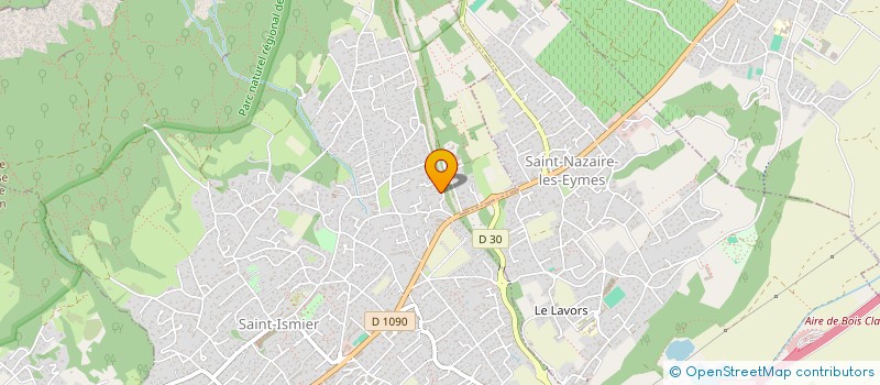 localisation de l'entreprise SCI GYNEMA à SAINT-ISMIER