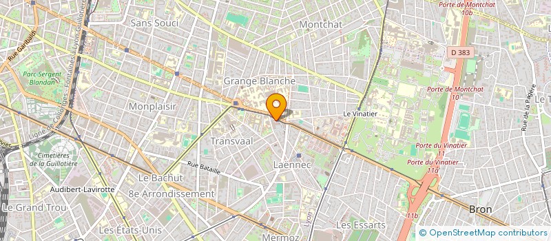 localisation de l'entreprise SCI GYNENDOC  LYON