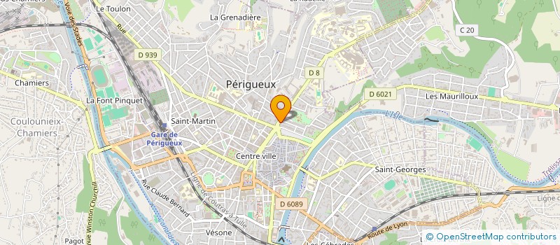 localisation de l'entreprise SCI GYNIMMO à PERIGUEUX