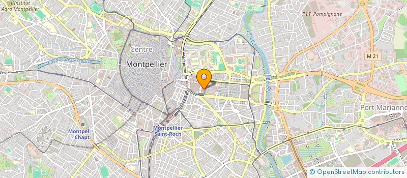 localisation de l'entreprise SCI GYNOBS à MONTPELLIER